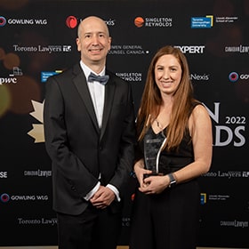 The LexisNexis Canada Award for Best Use of Technology in a Law Firm